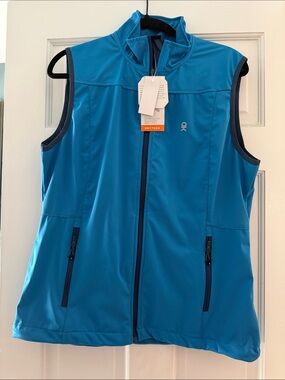 Little Donkey Andy Lightweight Blue Women's Softshell Vest -